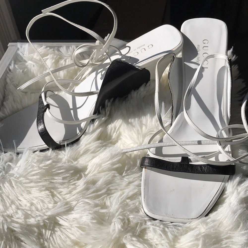 Gucci pelle style wedges